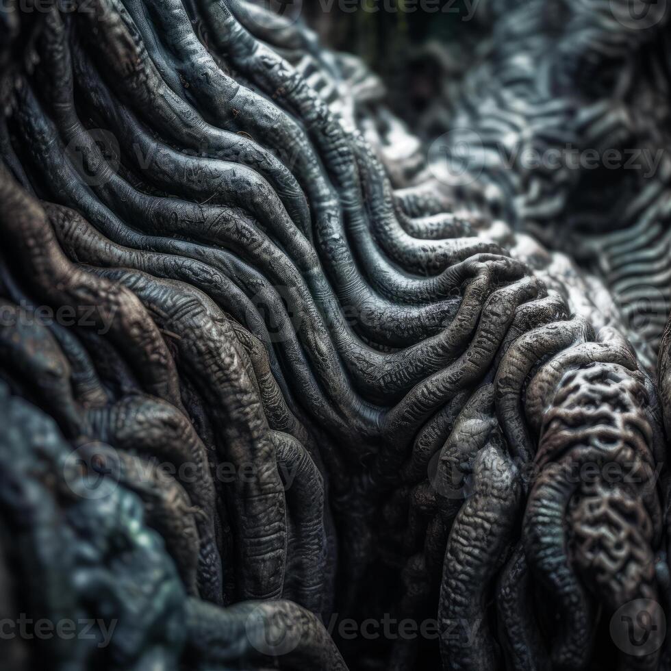Closeup of an Alien Like Texture photo