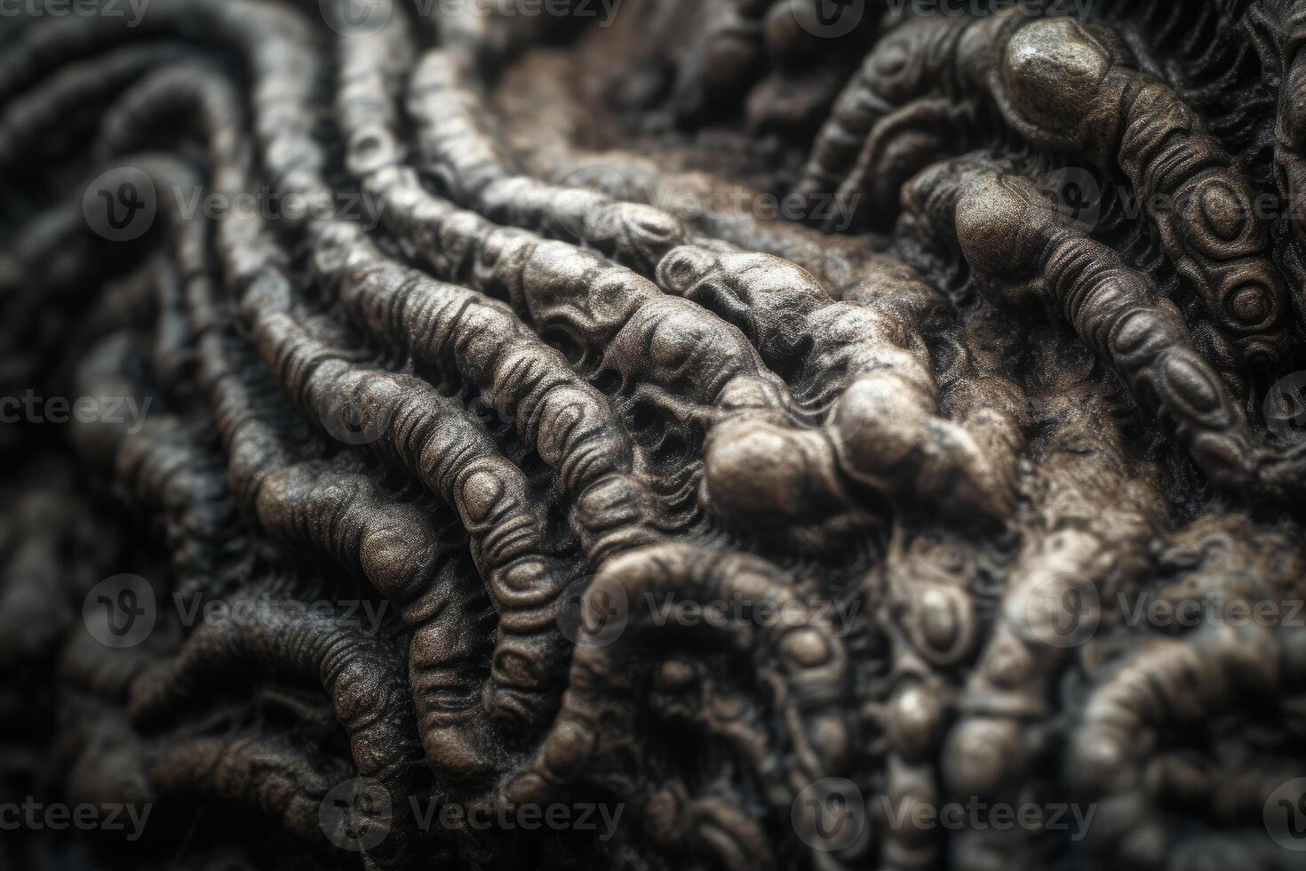 Closeup of an Alien Like Texture photo
