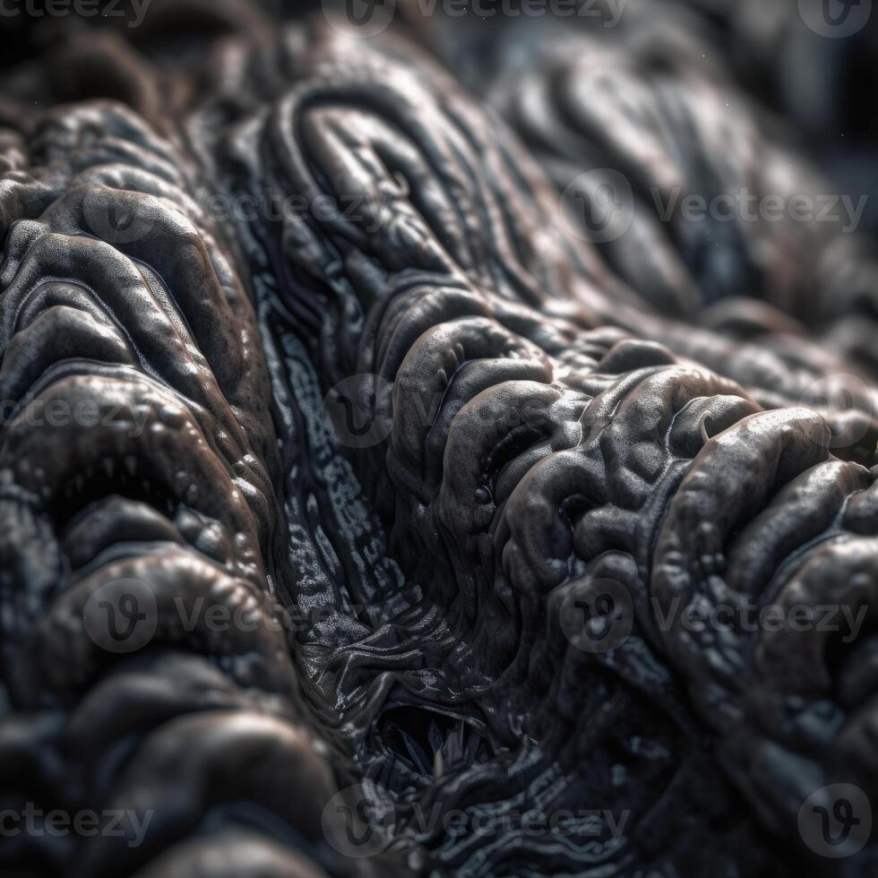 Closeup of an Alien Like Texture photo