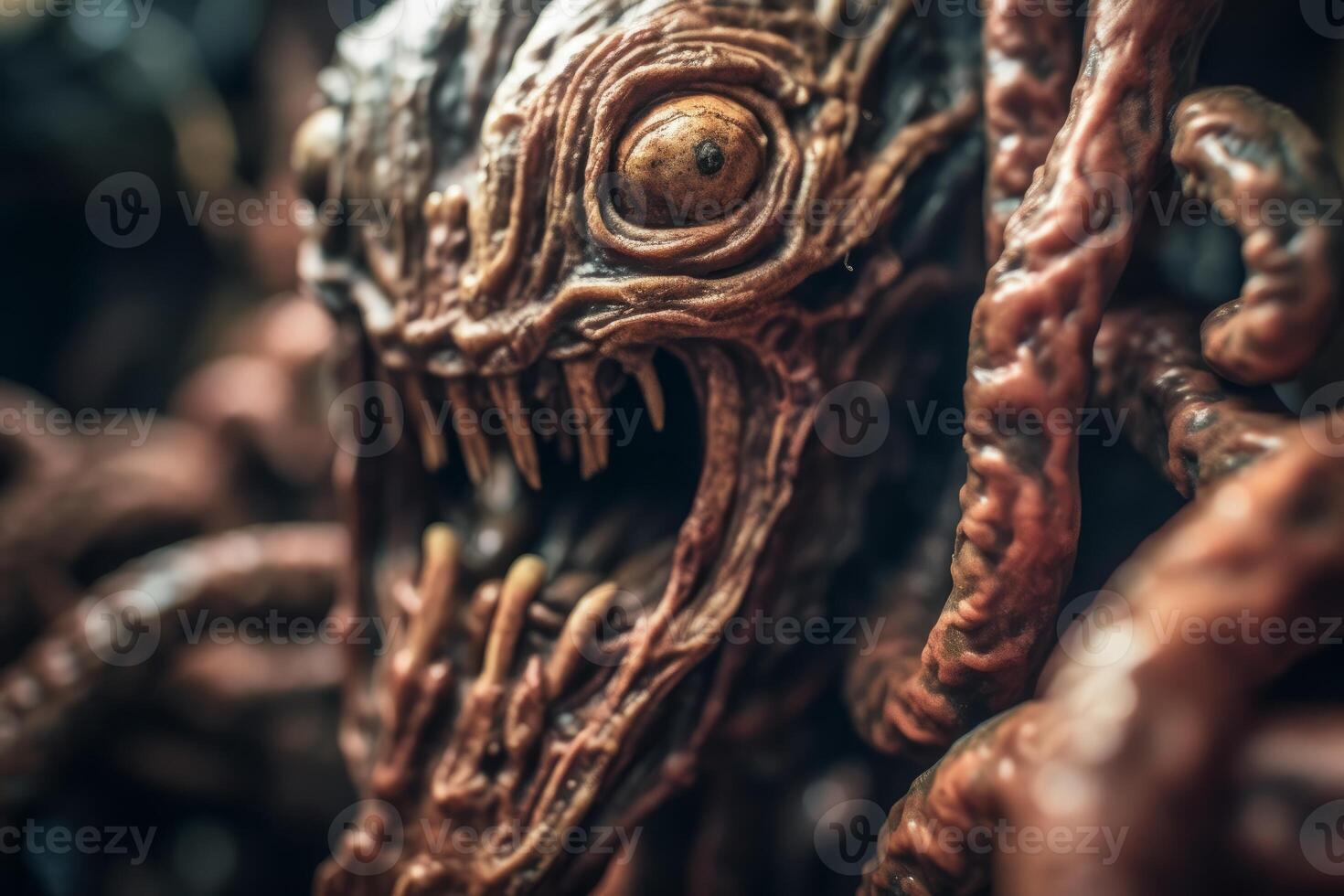 Closeup of an Alien Like Texture photo