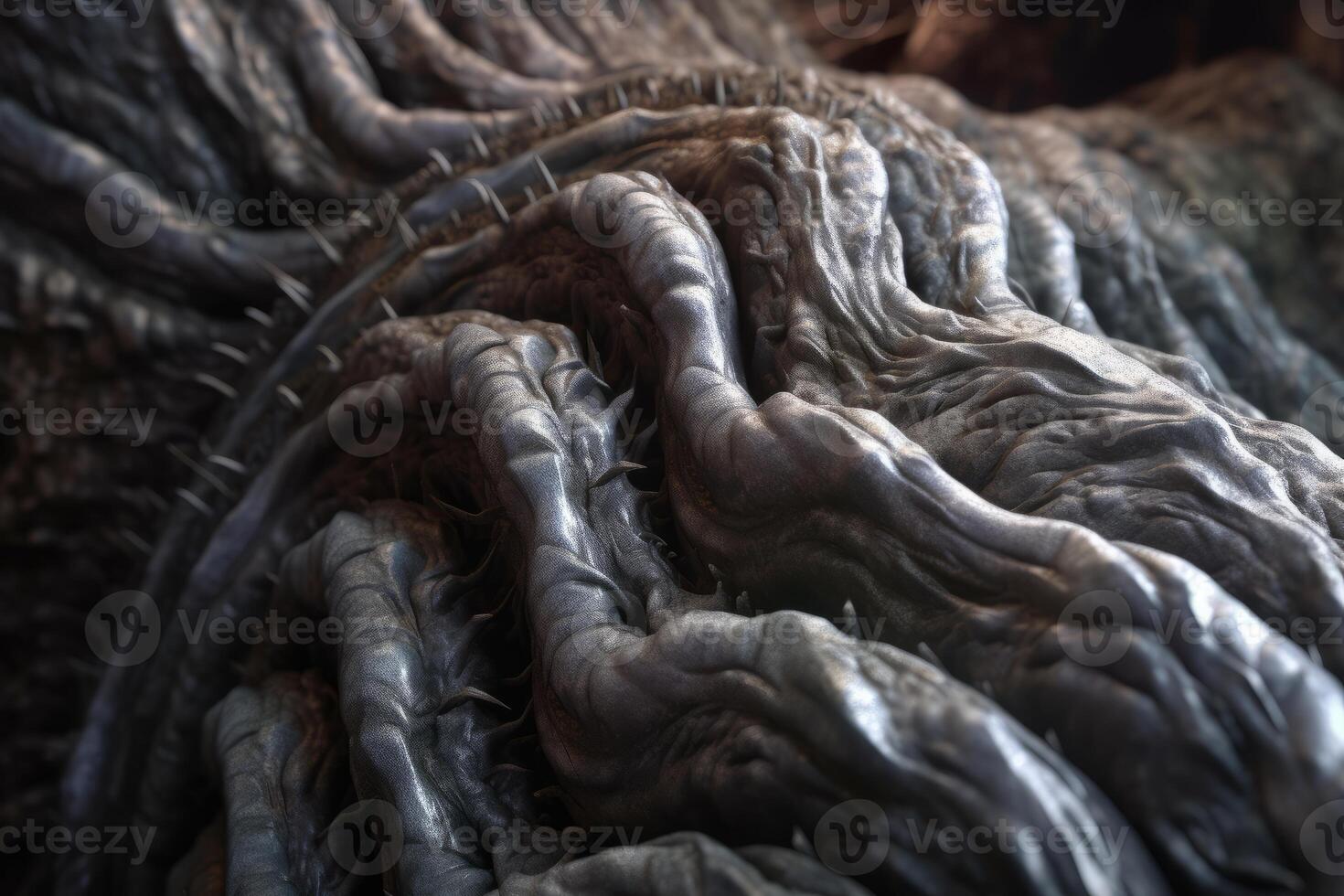 Closeup of an Alien Like Texture photo