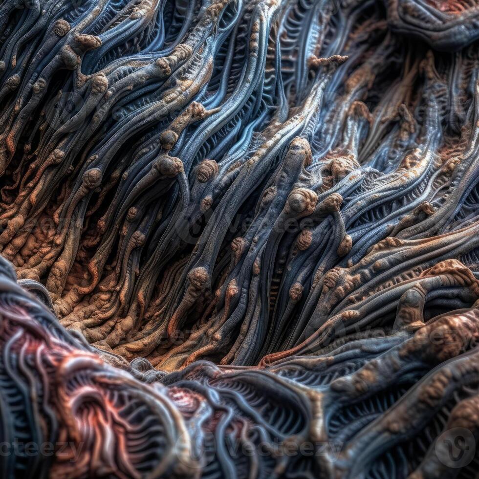 Closeup of an Alien Like Texture photo