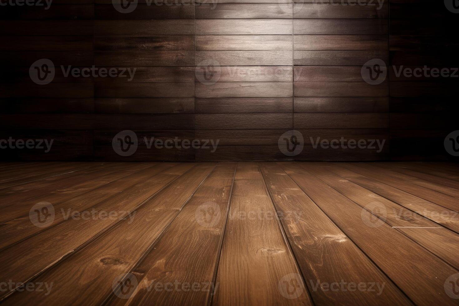 Glossy Wooden Planks Texture Background photo