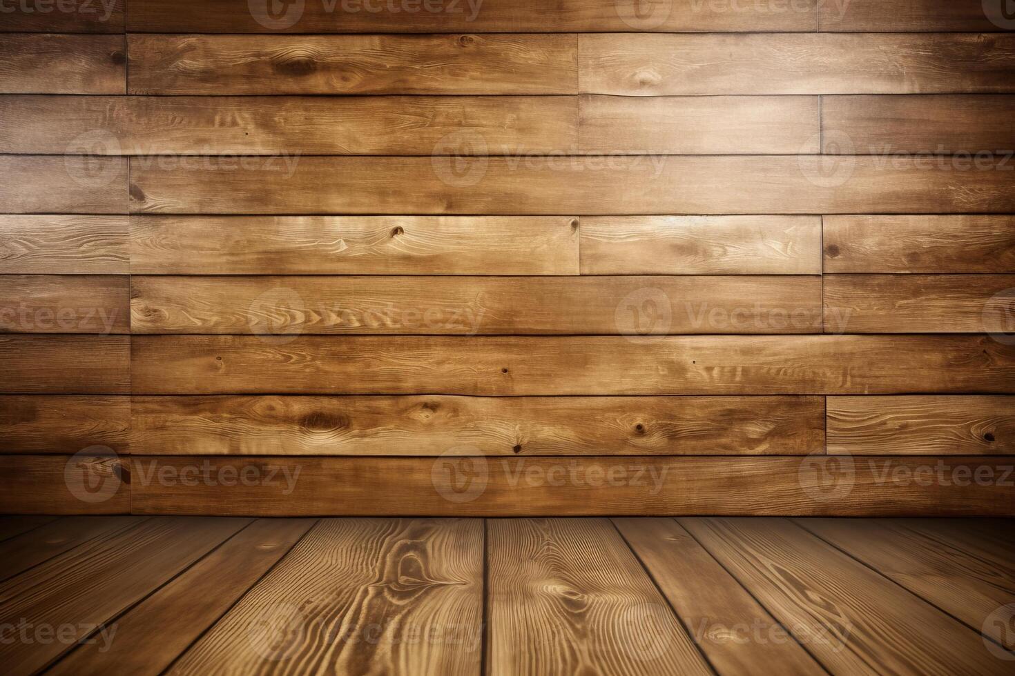 Glossy Wooden Planks Texture Background photo