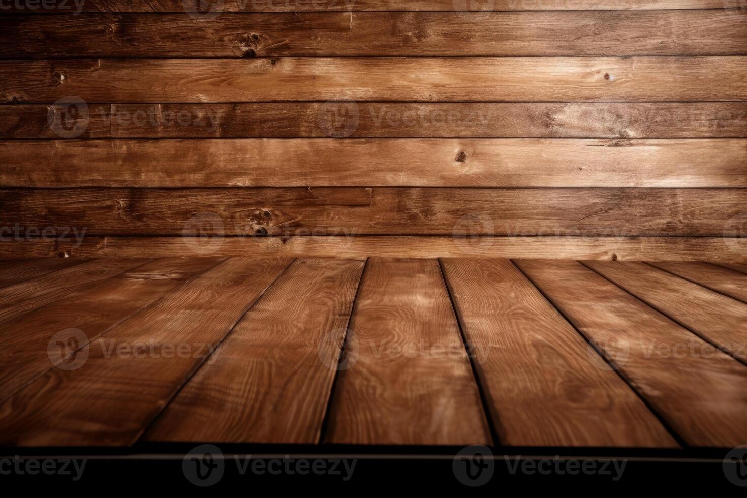 Glossy Wooden Planks Texture Background photo
