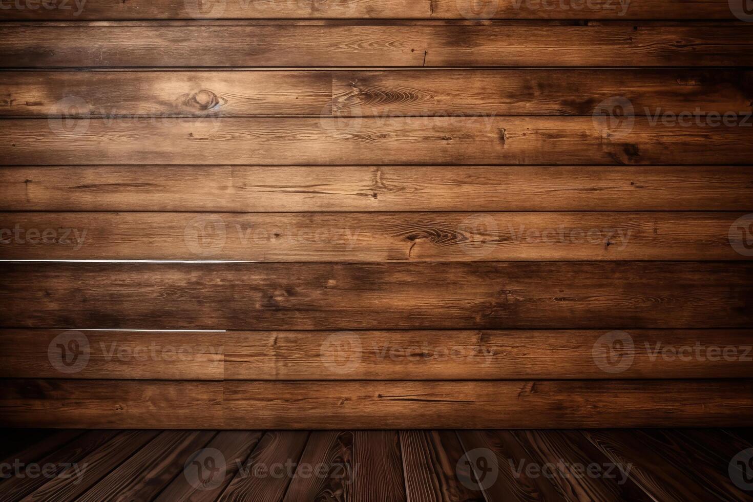 Glossy Wooden Planks Texture Background photo