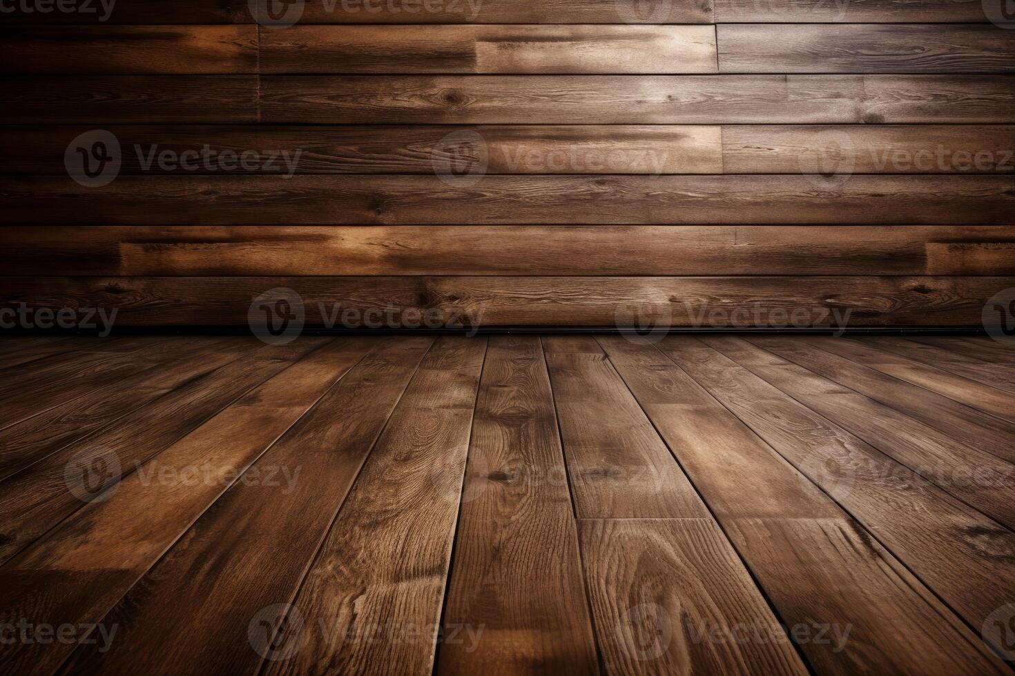 Glossy Wooden Planks Texture Background photo