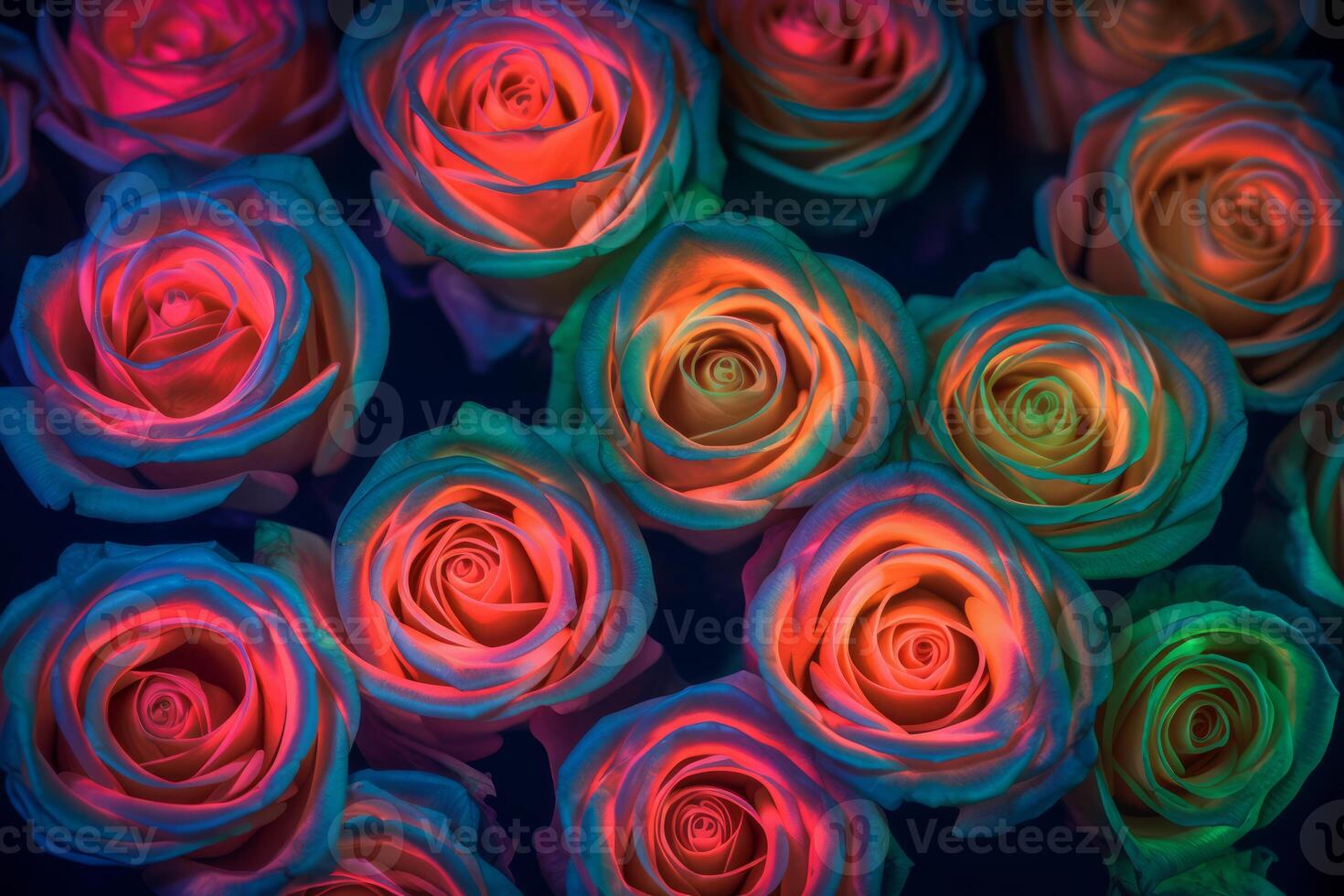 Glowing Rose Texture Background photo