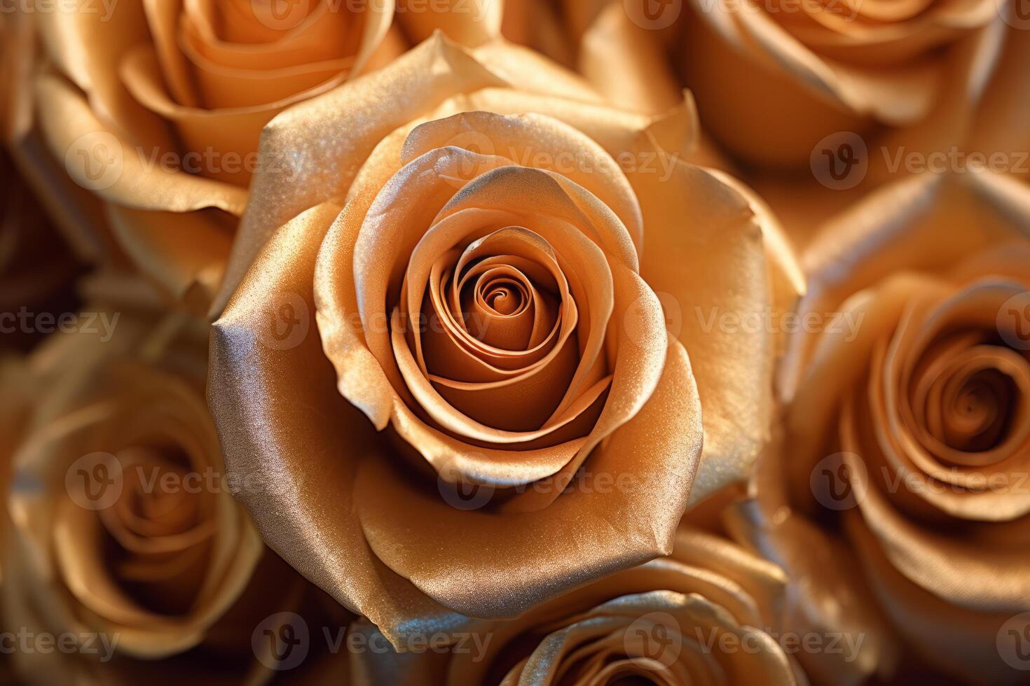 Golden Roses Texture Backgroud photo