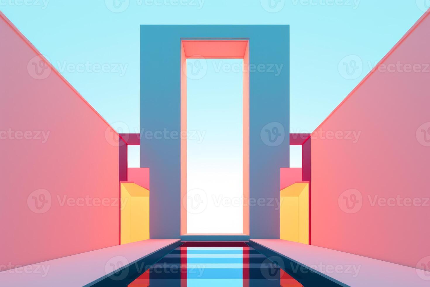 Otherworldly Minimalist Architecture Design Photo