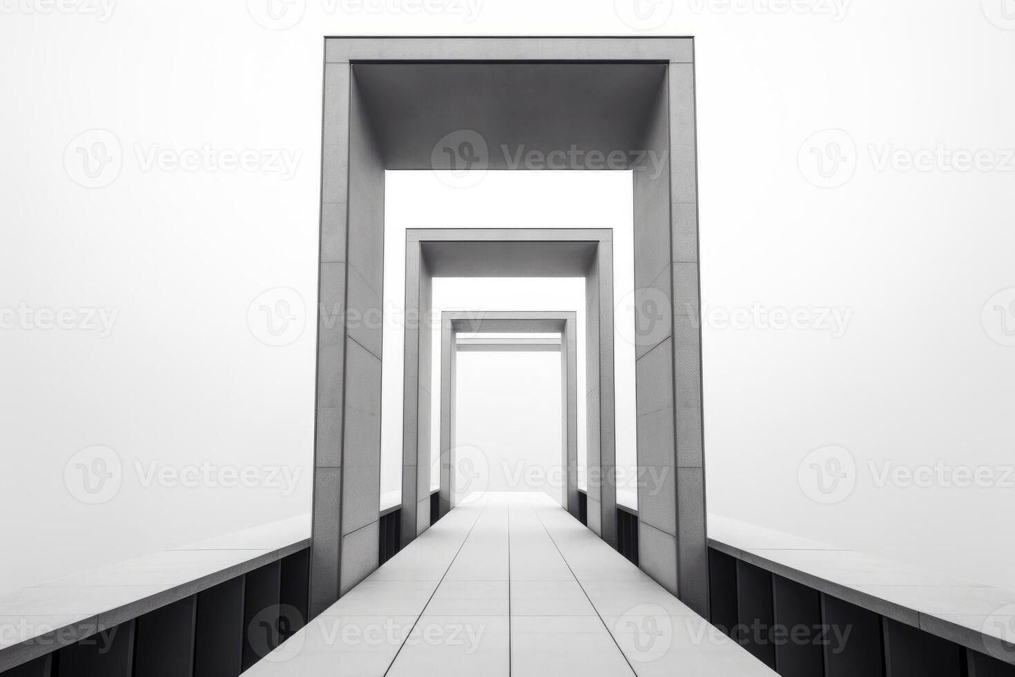 Otherworldly Minimalist Architecture Design Photo