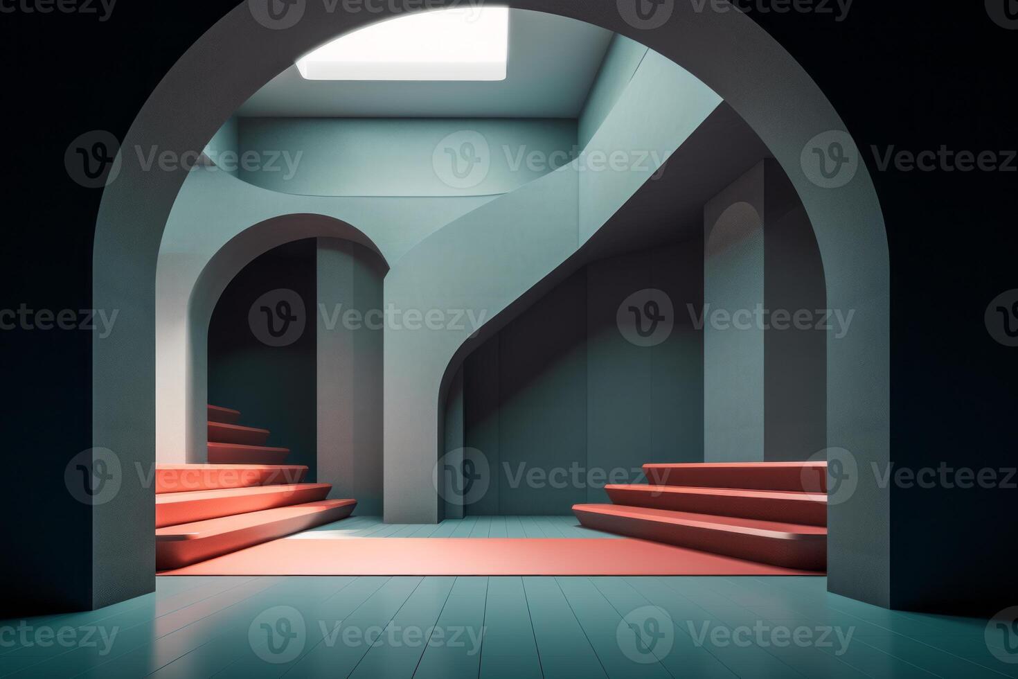 Otherworldly Minimalist Architecture Design Photo