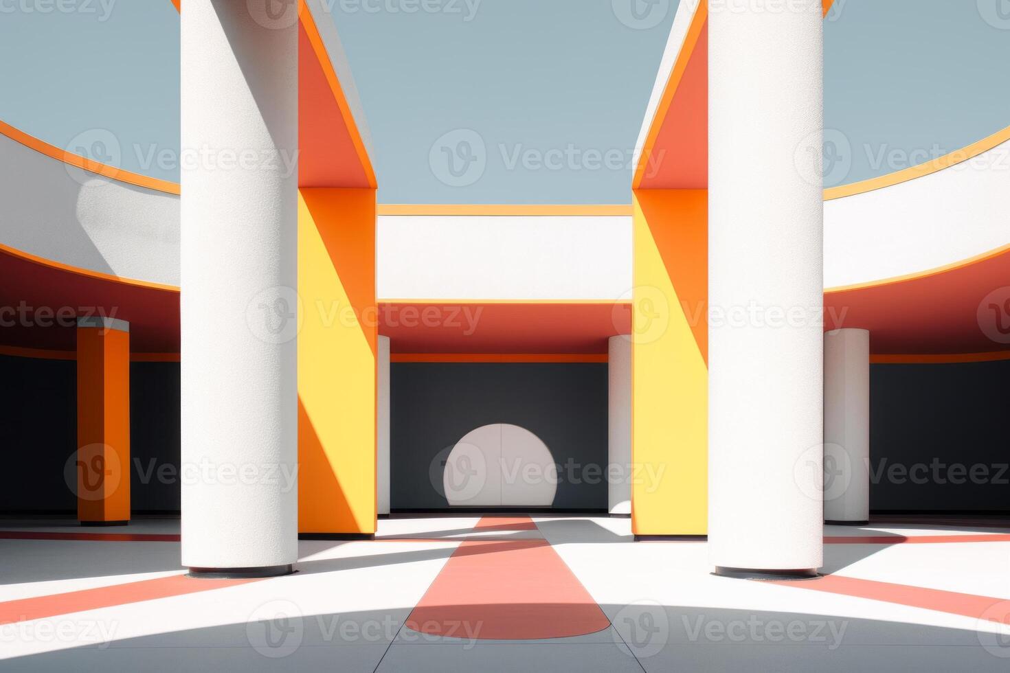 Otherworldly Minimalist Architecture Design Photo