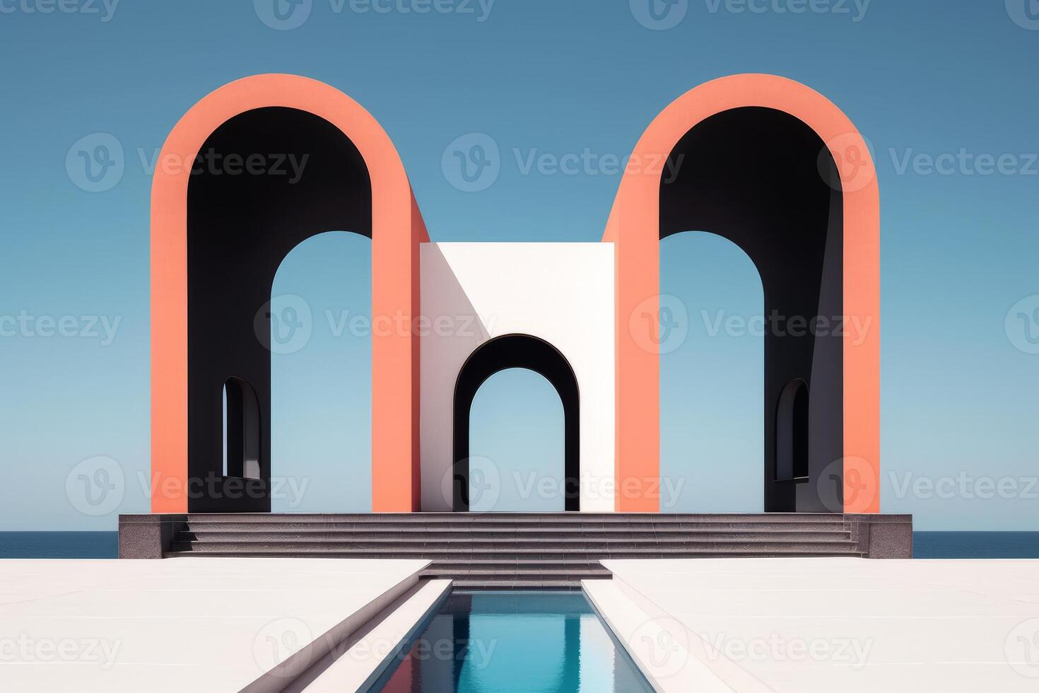Otherworldly Minimalist Architecture Design Photo