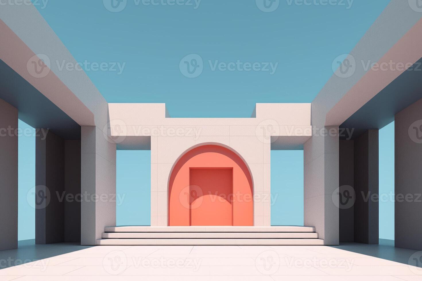 Otherworldly Minimalist Architecture Design Photo