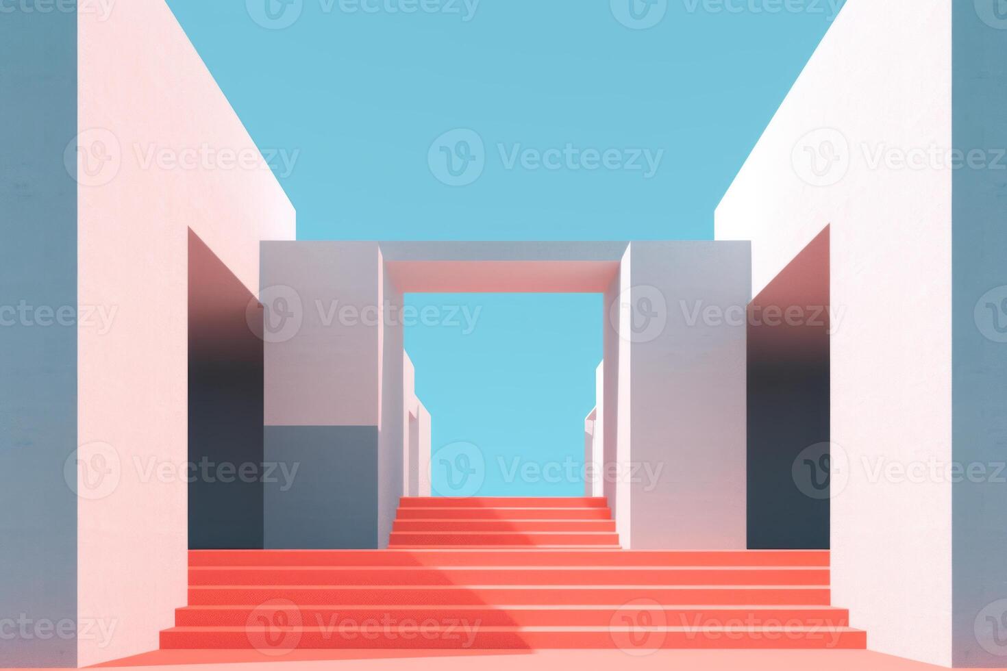 Otherworldly Minimalist Architecture Design Photo