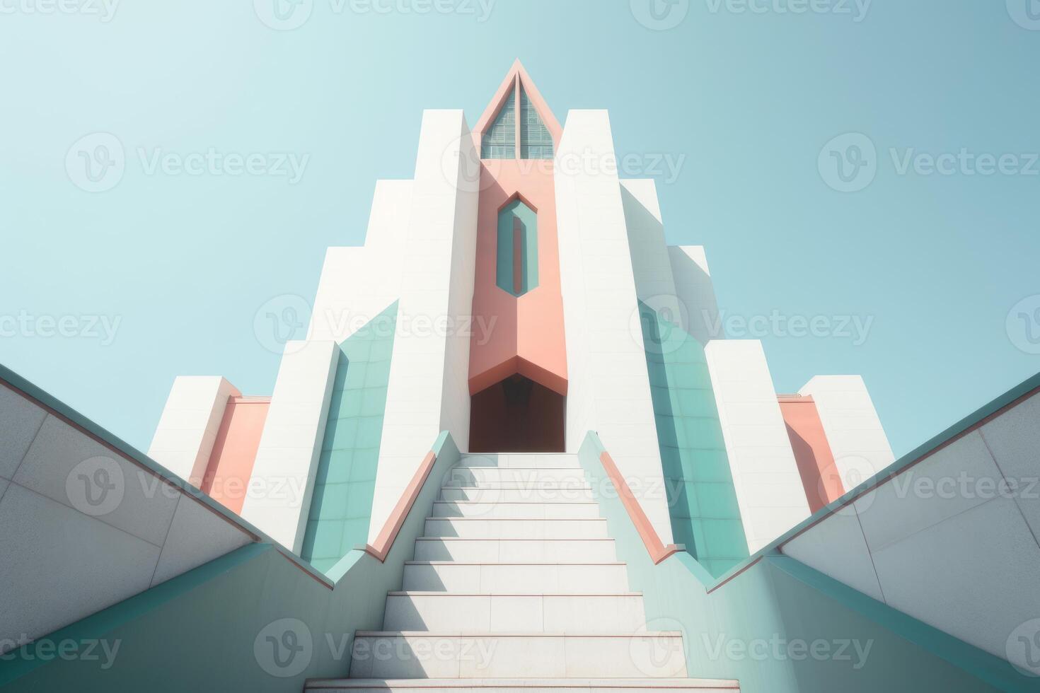 Otherworldly Minimalist Architecture Design Photo