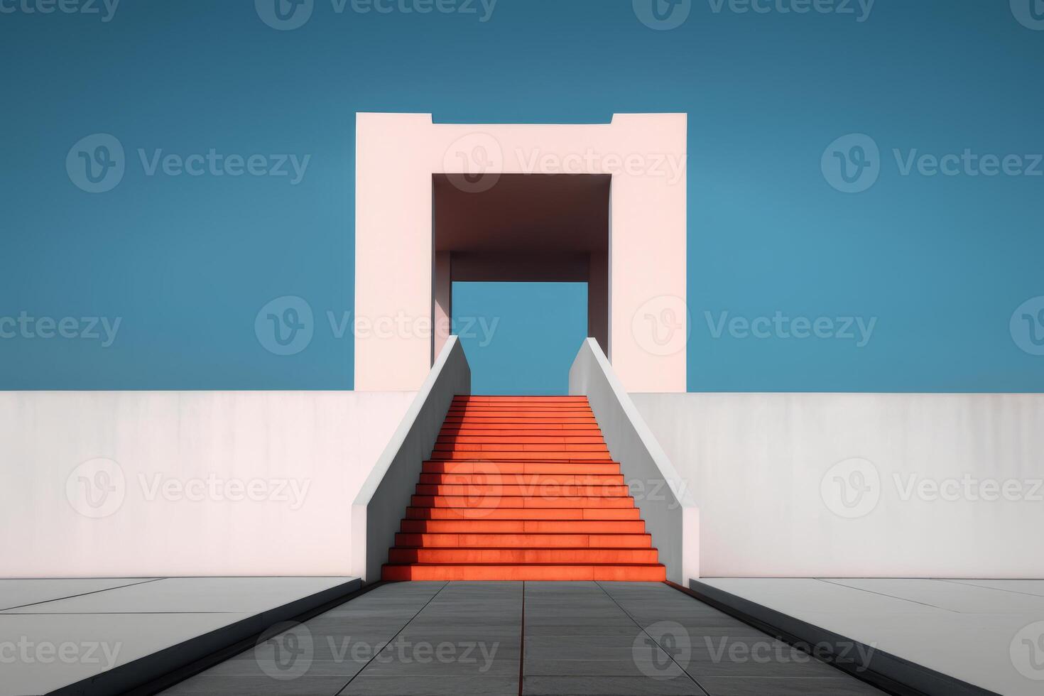 Otherworldly Minimalist Architecture Design Photo