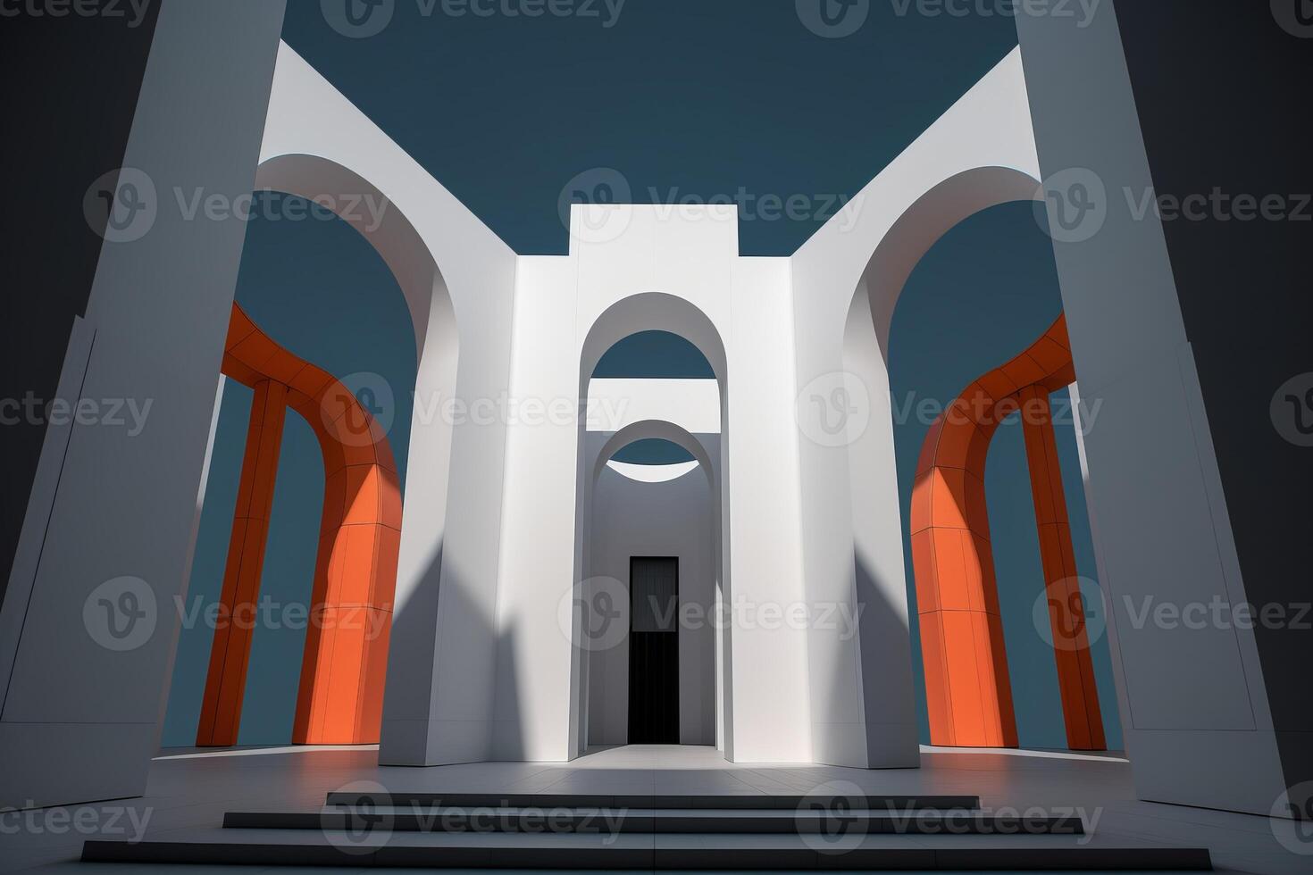Otherworldly Minimalist Architecture Design Photo