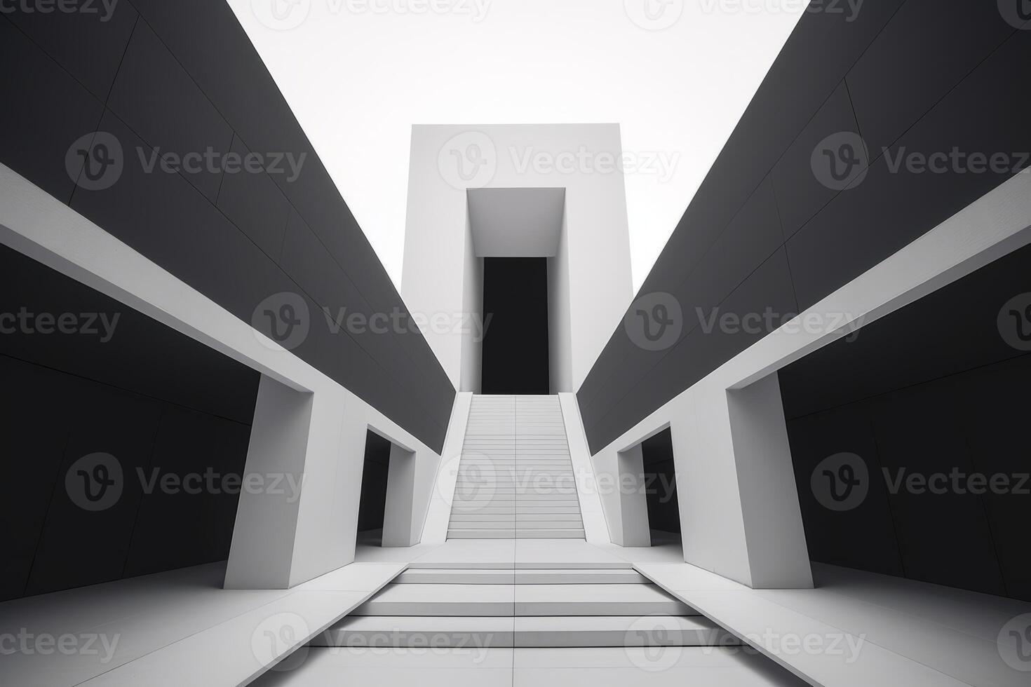 Otherworldly Minimalist Architecture Design Photo