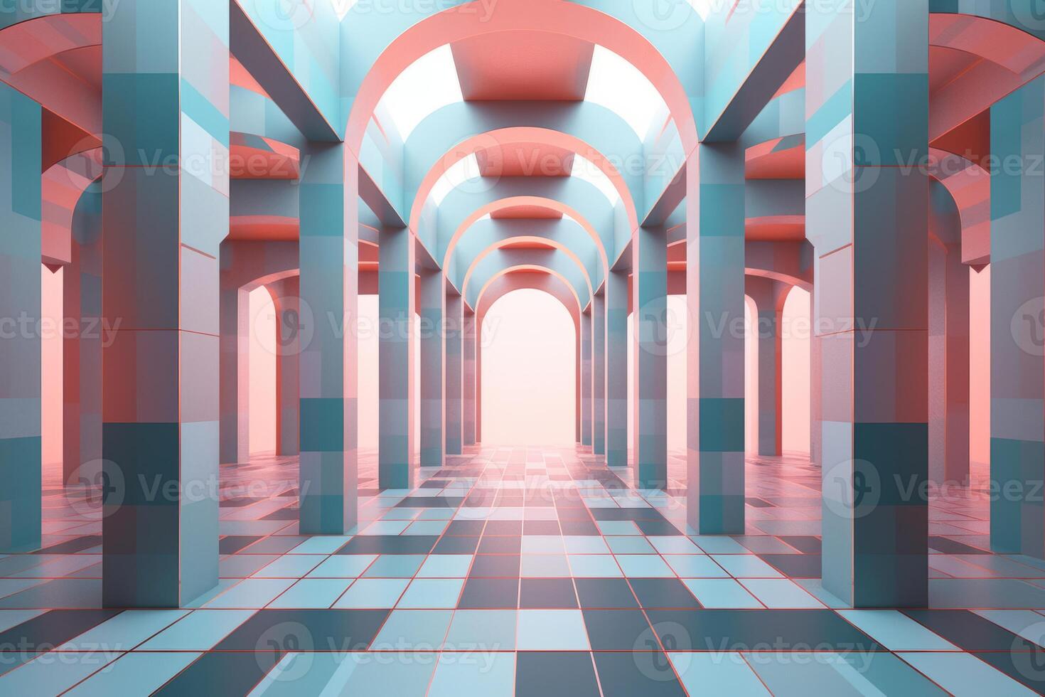 Otherworldly Minimalist Architecture Design Photo