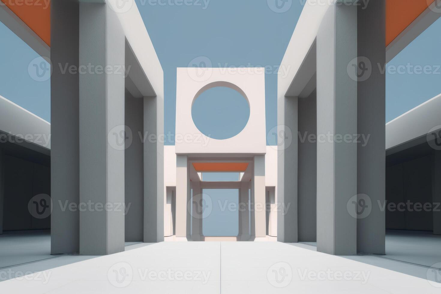 Otherworldly Minimalist Architecture Design Photo