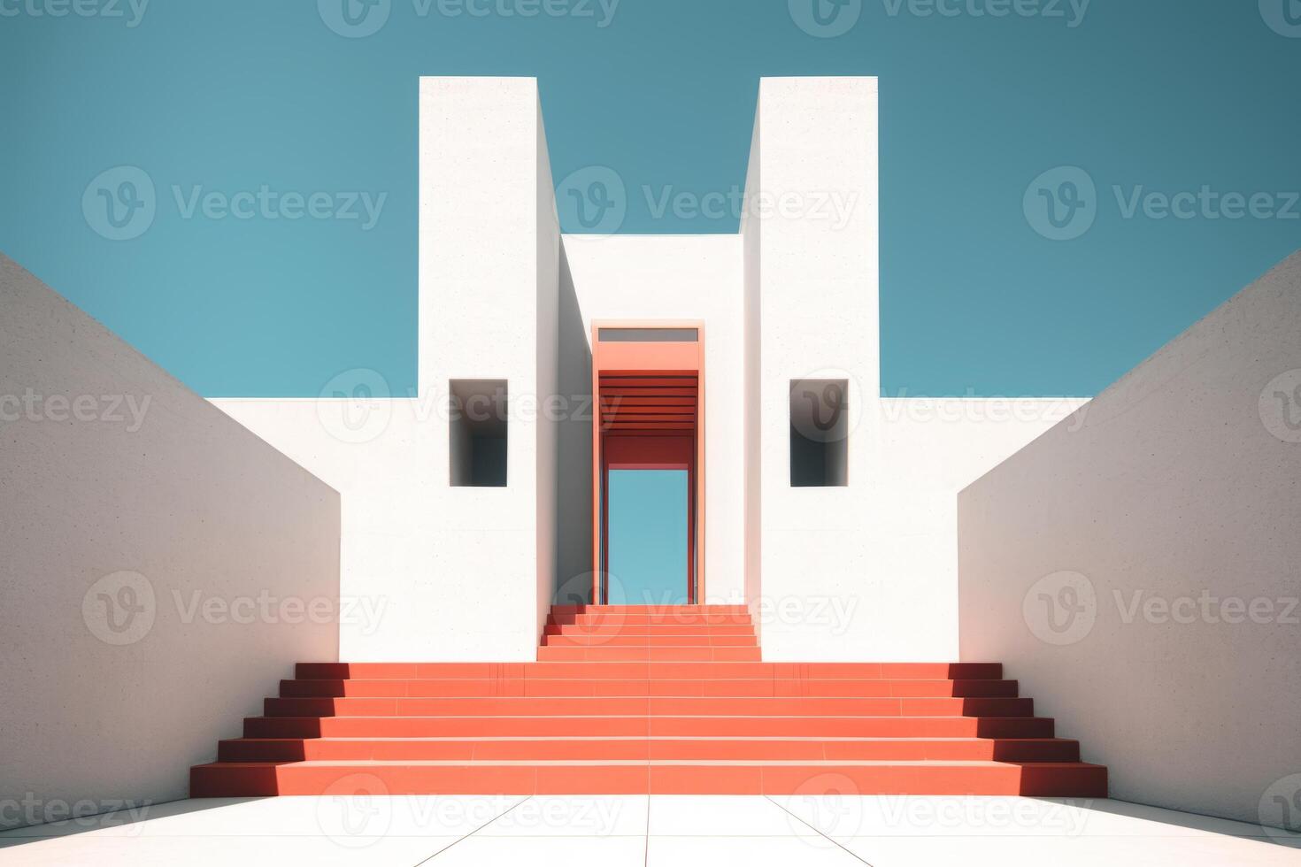 Otherworldly Minimalist Architecture Design Photo