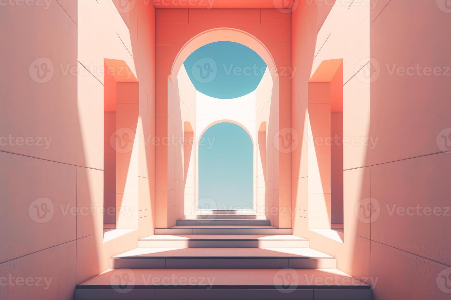 Otherworldly Minimalist Architecture Design Photo