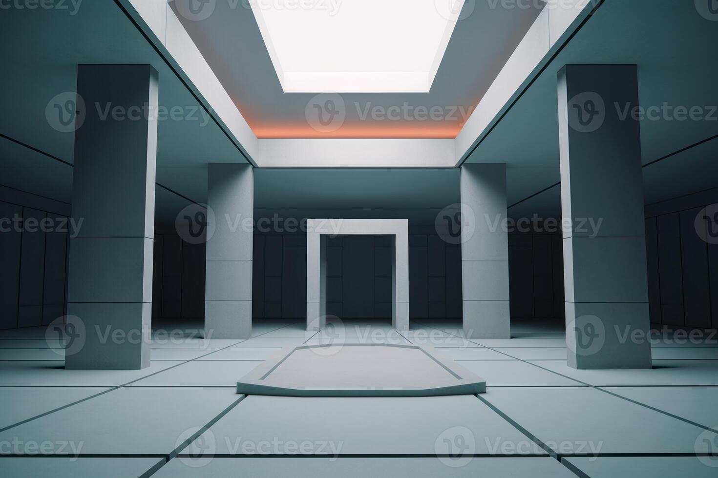 Otherworldly Minimalist Architecture Design Photo