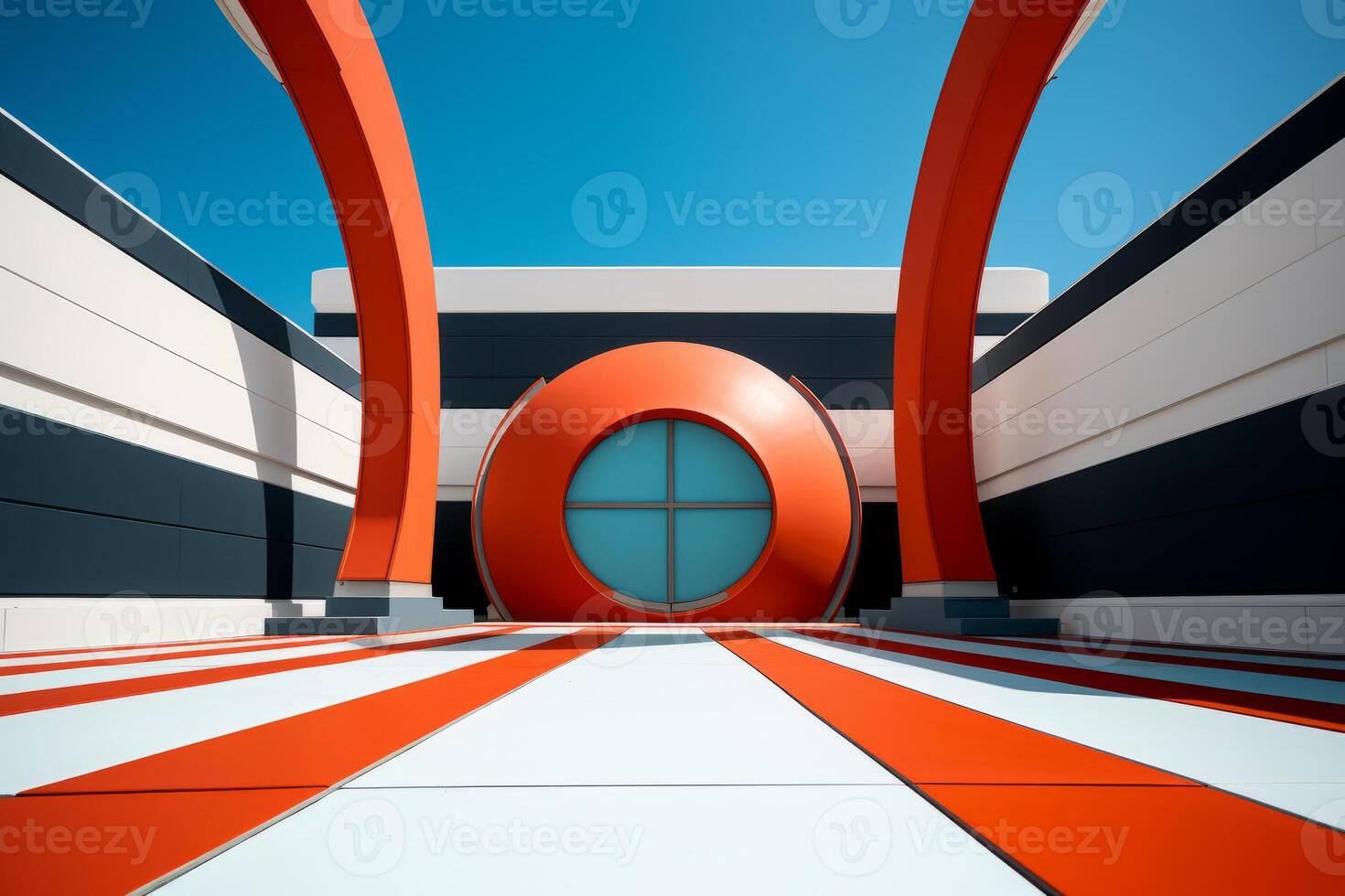Otherworldly Minimalist Architecture Design Photo