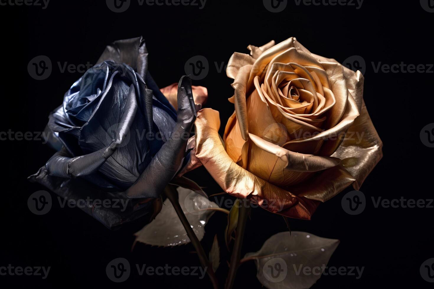 Platinum Rose Texture Background photo