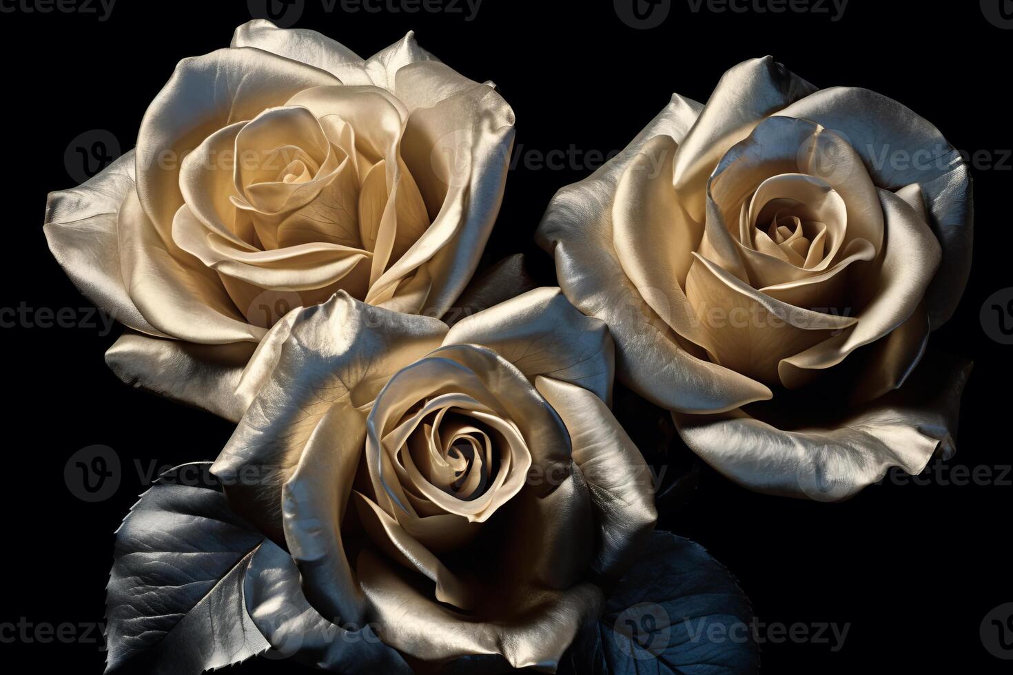 Platinum Rose Texture Background photo