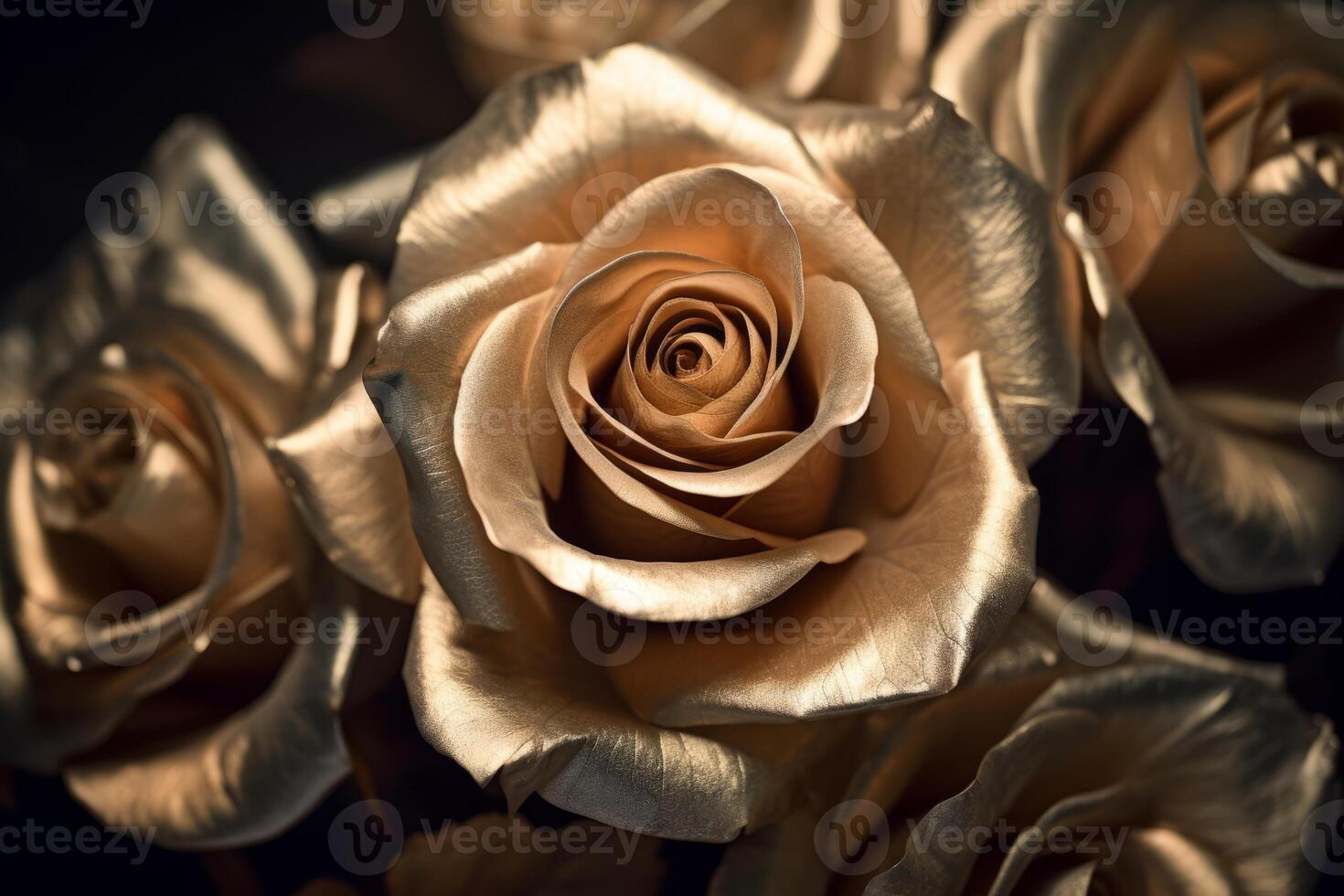 Platinum Rose Texture Background photo