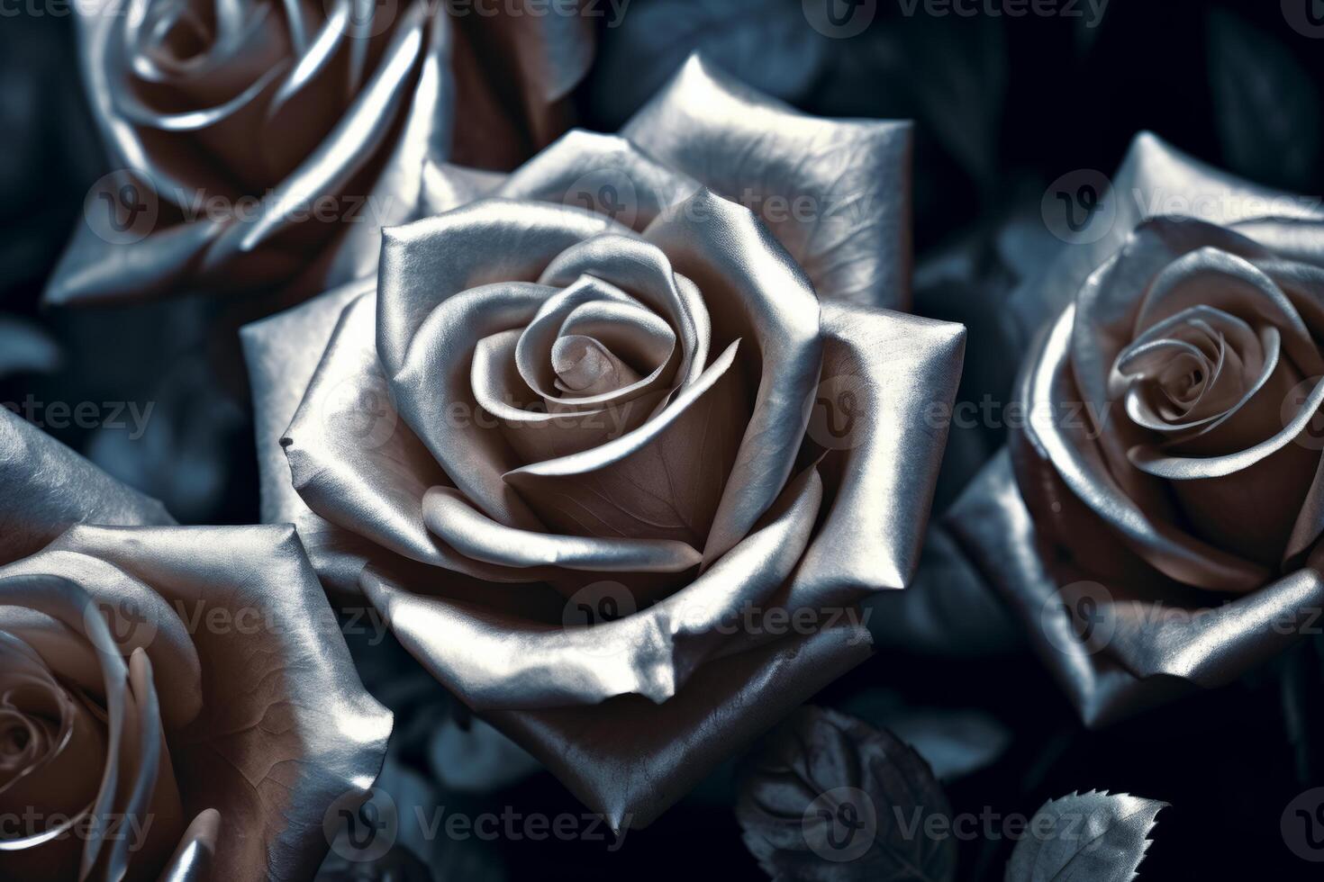 Platinum Rose Texture Background photo