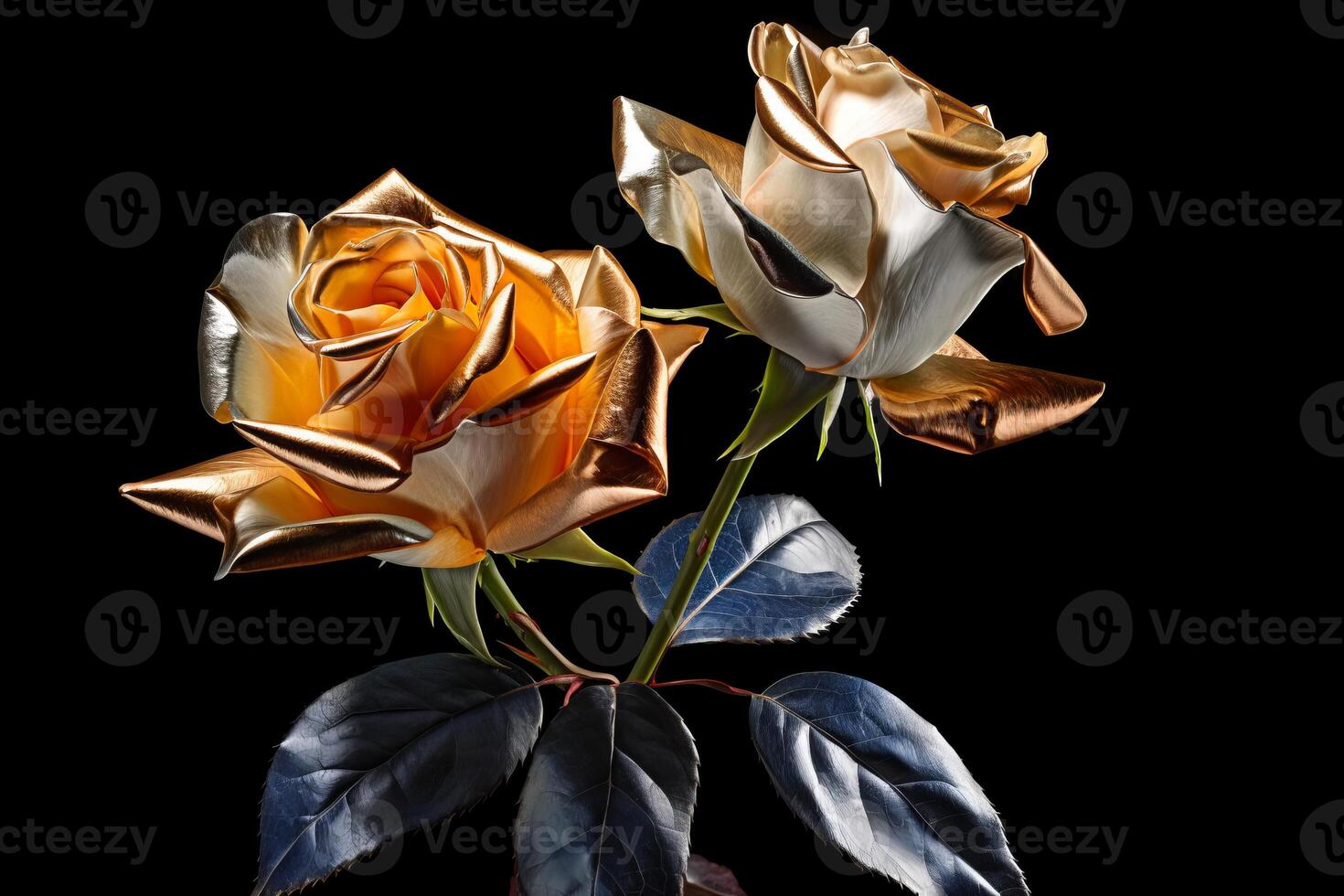 Platinum Rose Texture Background photo