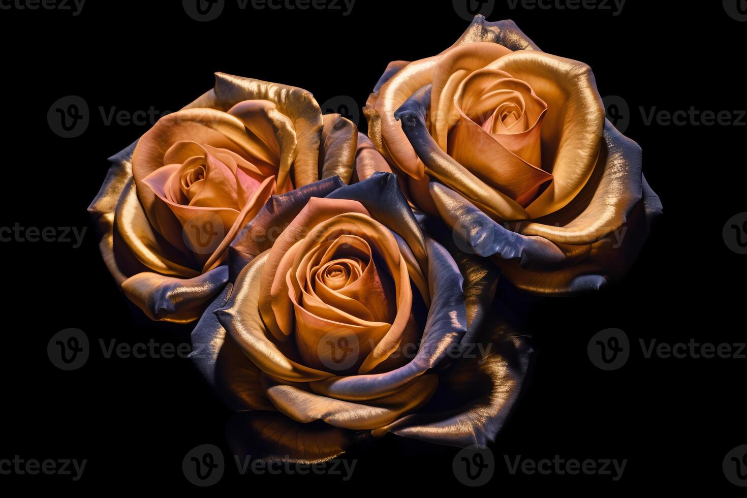 Platinum Rose Texture Background photo