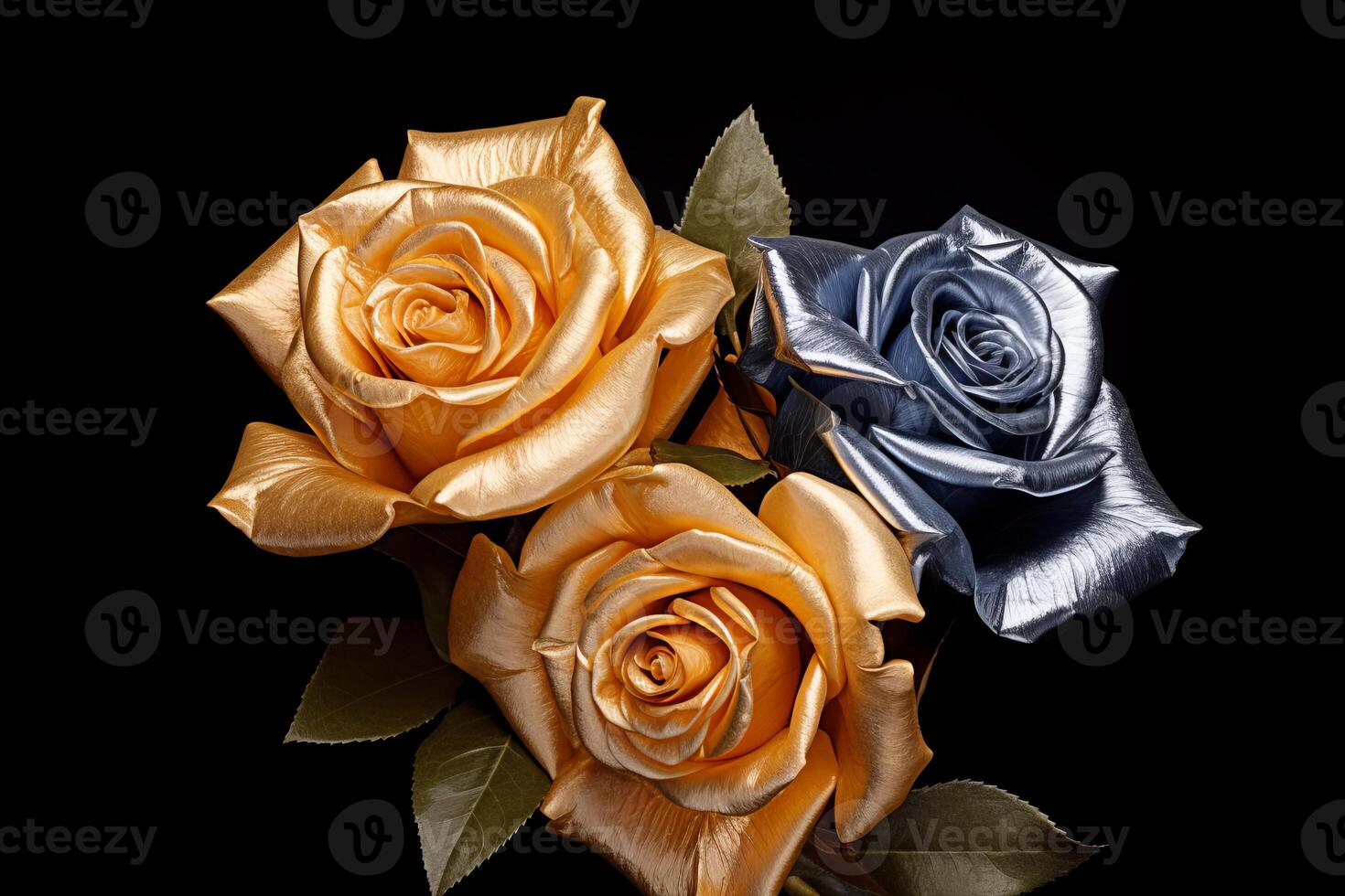 Platinum Rose Texture Background photo