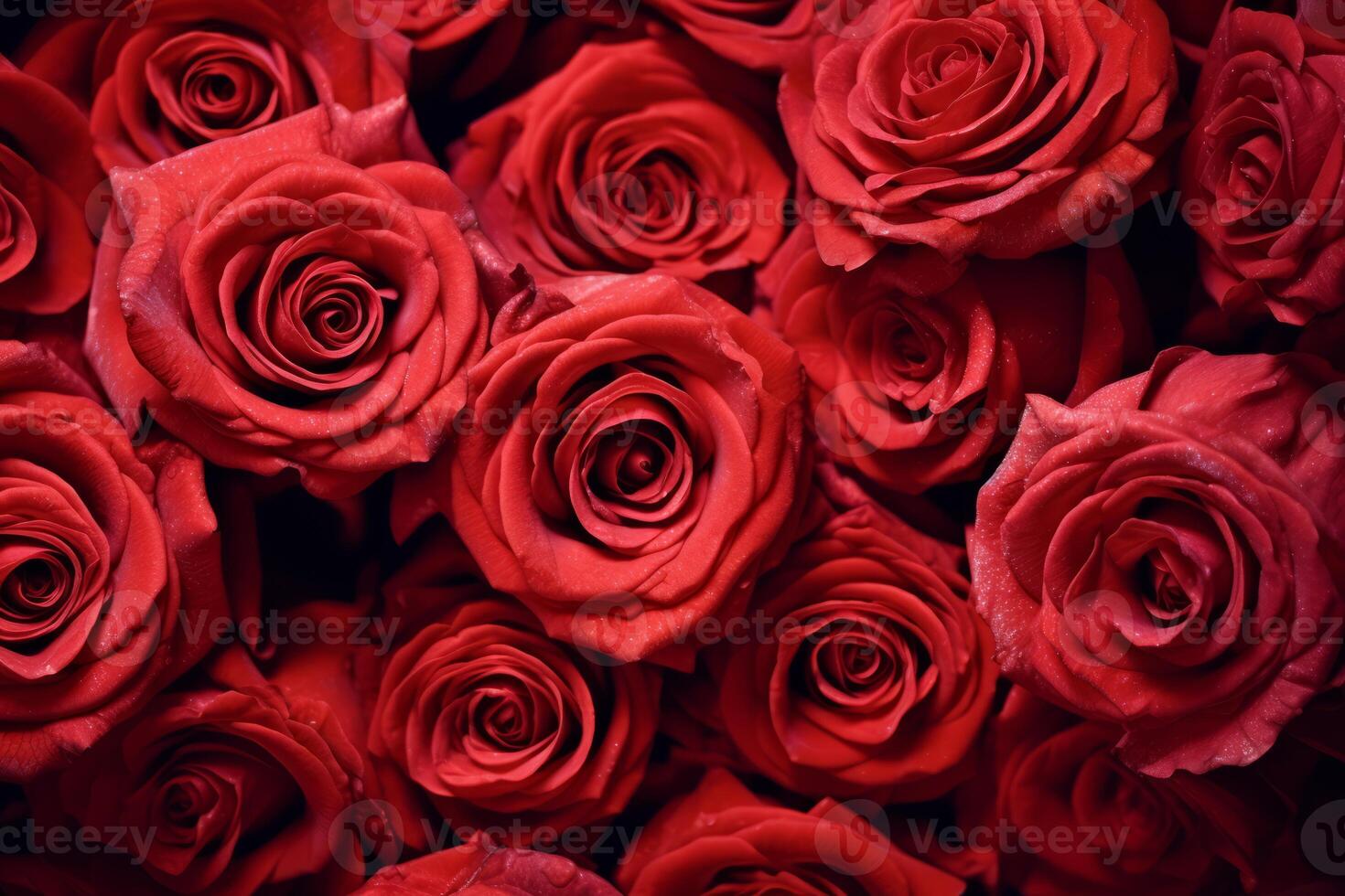 Red Roses Texture Background photo