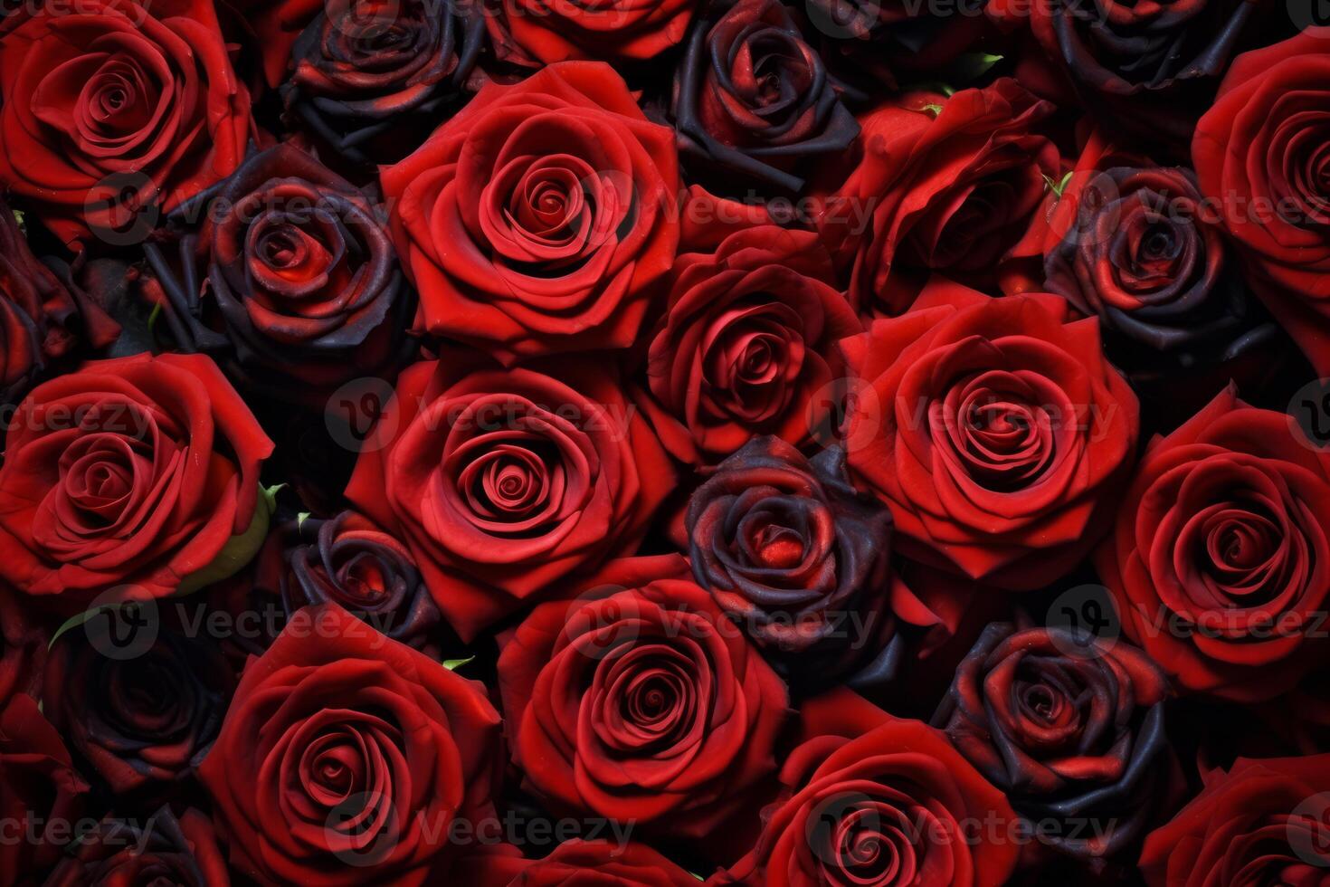 Red Roses Texture Background photo