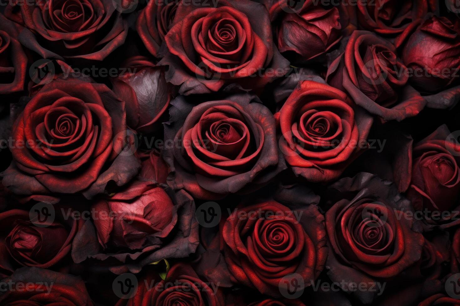 Red Roses Texture Background photo