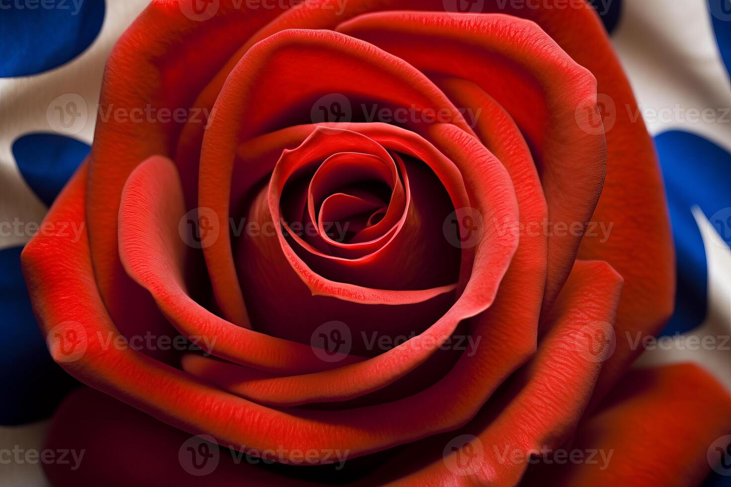 Red White and Blue Rose Texture Background photo