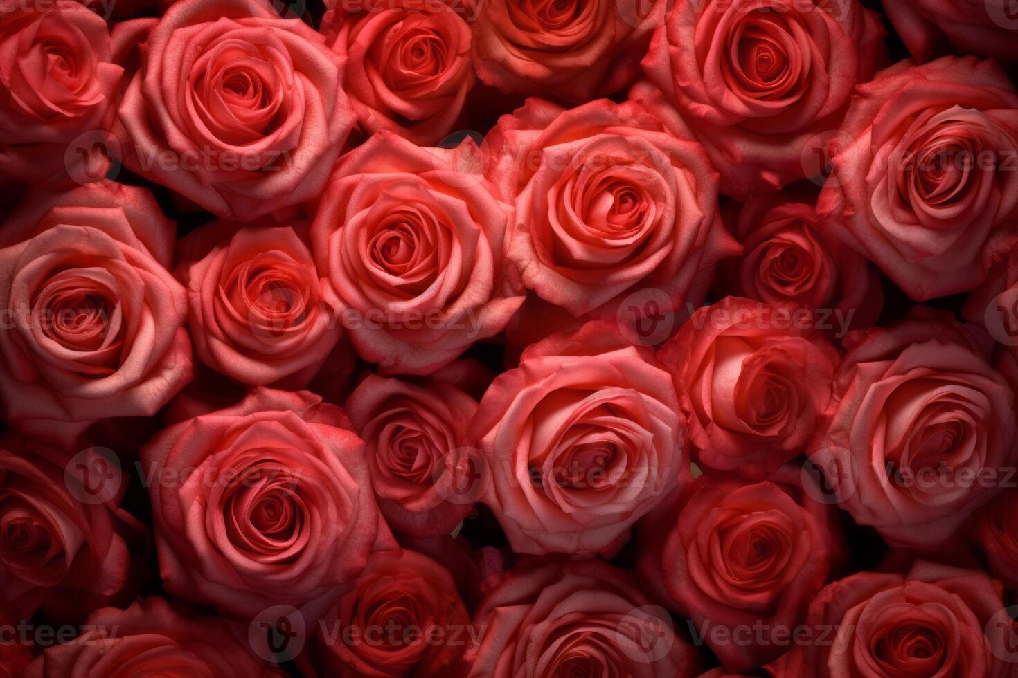Red Roses Texture Background photo