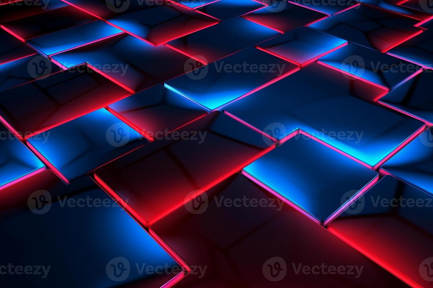 Sleek Modern Geometric Glowing Shapes Outline Background photo