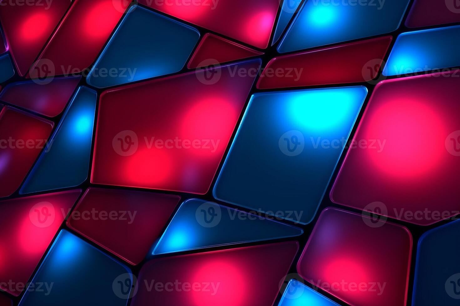 Sleek Modern Geometric Glowing Shapes Outline Background photo