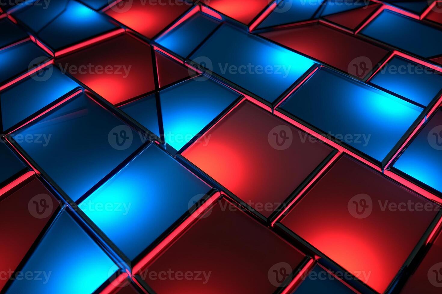 Sleek Modern Geometric Glowing Shapes Outline Background photo