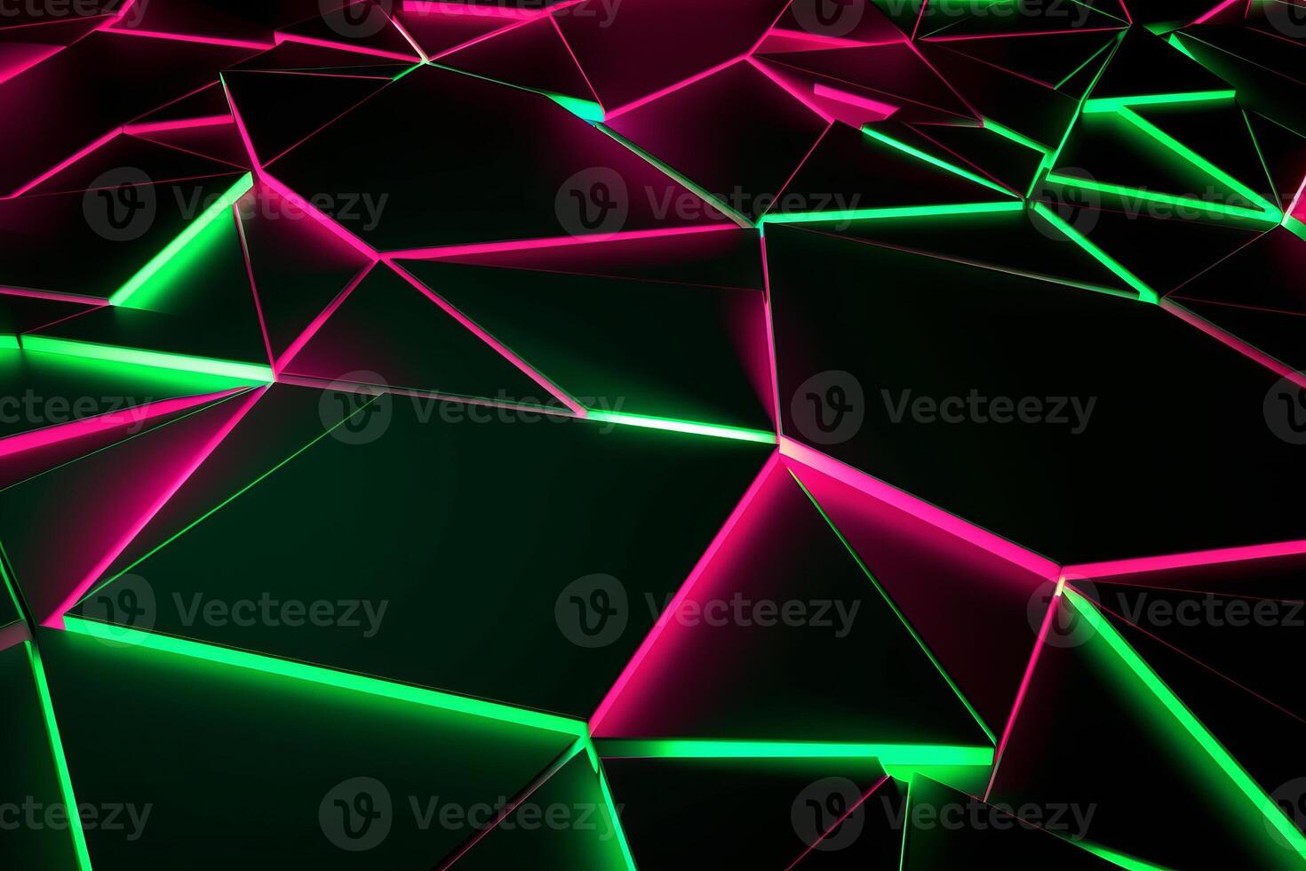 Sleek Modern Geometric Glowing Shapes Outline Background photo
