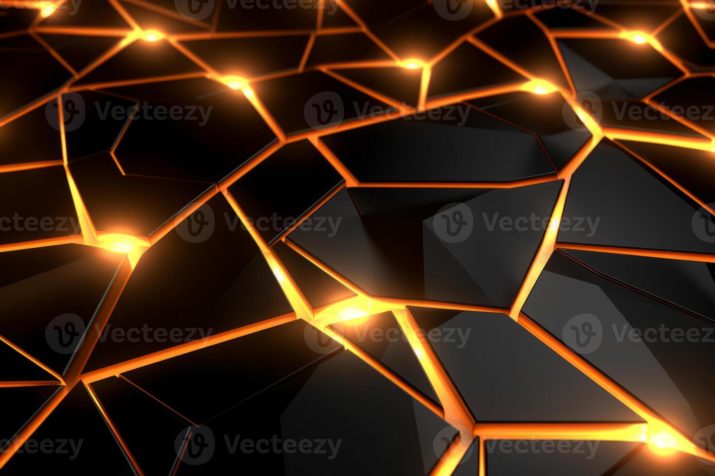 Sleek Modern Geometric Glowing Shapes Outline Background photo