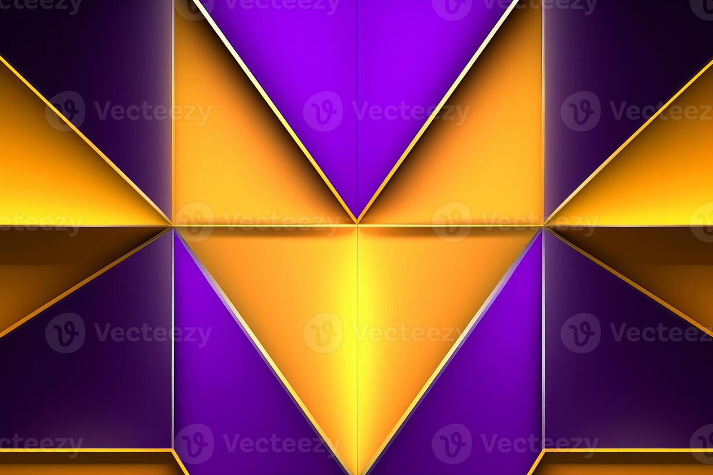 Sleek Modern Geometric Glowing Shapes Outline Background photo