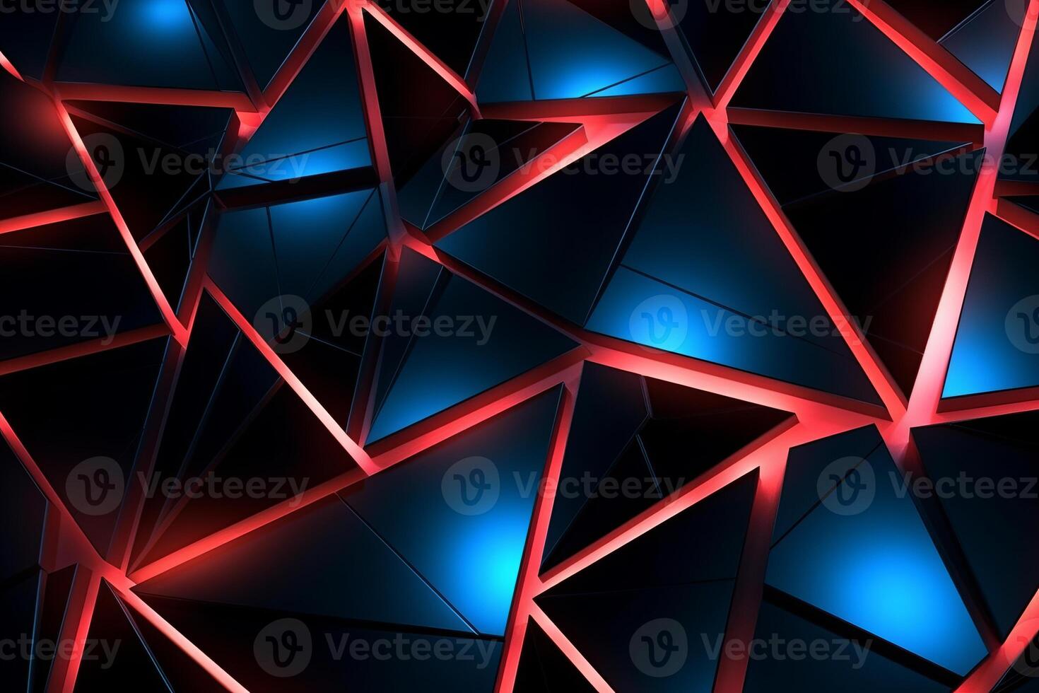 Sleek Modern Geometric Glowing Shapes Outline Background photo