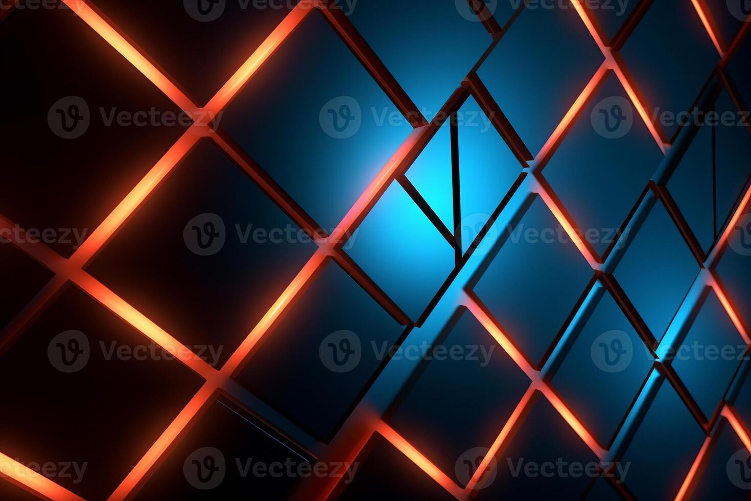 Sleek Modern Geometric Glowing Shapes Outline Background photo